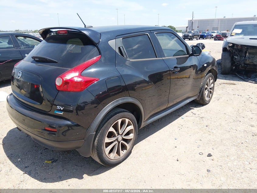 Vin: jn8af5mr4et451516, lot: 45634947, nissan juke sv 20144