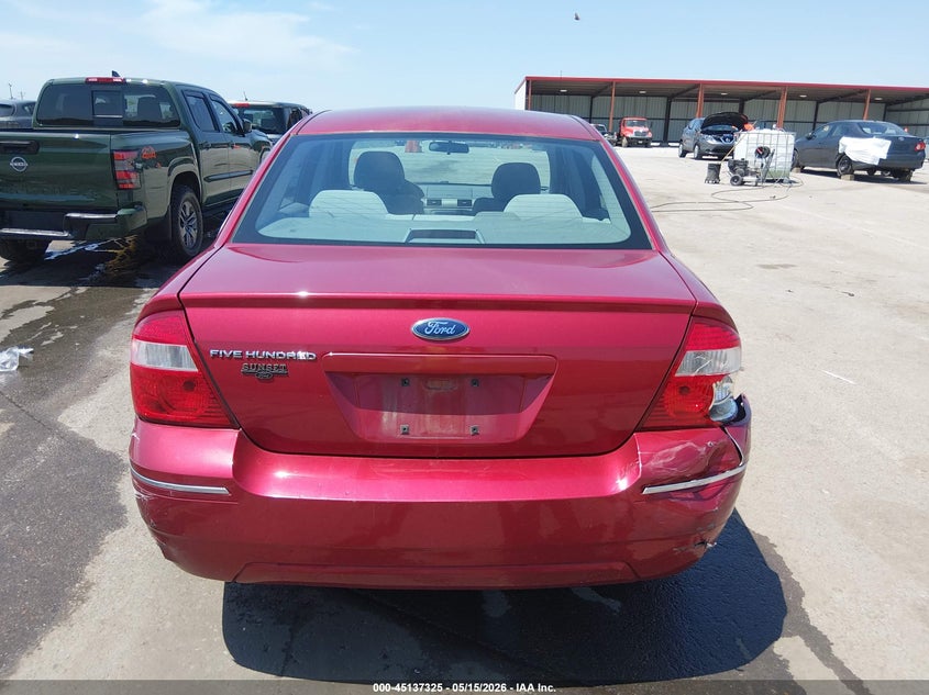 2006 Ford Five Hundred Se VIN: 1FAFP23196G179733 Lot: 45137325