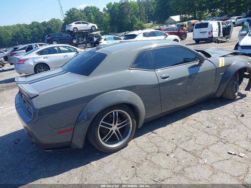 Vin: 2c3cdzbt6kh552232, lot: 45635026, dodge challenger r/t 20194