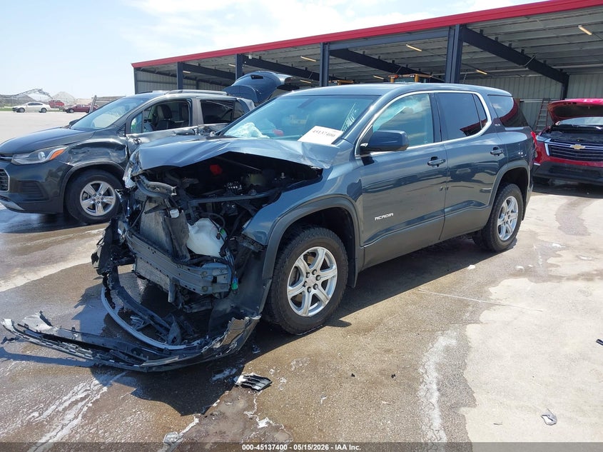 2019 Gmc Acadia Sle-1 1GKKNRLS7KZ274942 photo 1