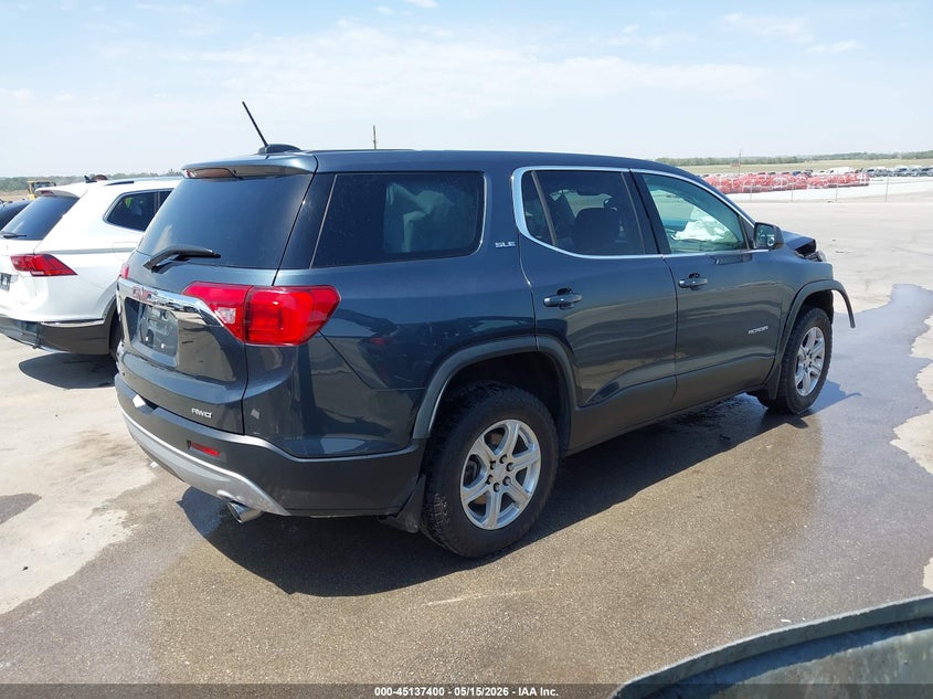 Vin: 1gkknrls7kz274942, lot: 45635029, gmc acadia sle-1 20194