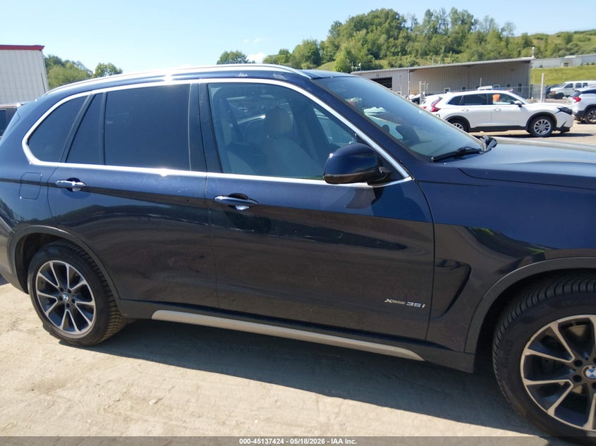 2017 BMW X5 SPORT UTILITY VEHICLE 3.0L I-6 DI, DOHC, VVT, TURBO, 300HP
