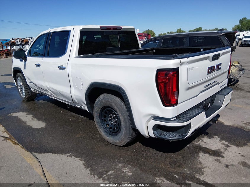 Vin: 1gtu9fel8kz290550, lot: 45635141, gmc sierra 1500 denali 20193