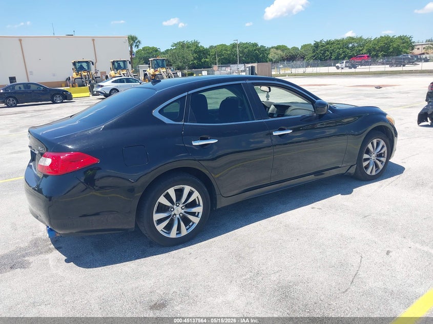 Vin: jn1by1ar2bm376525, lot: 45635193, infiniti m37x 20114