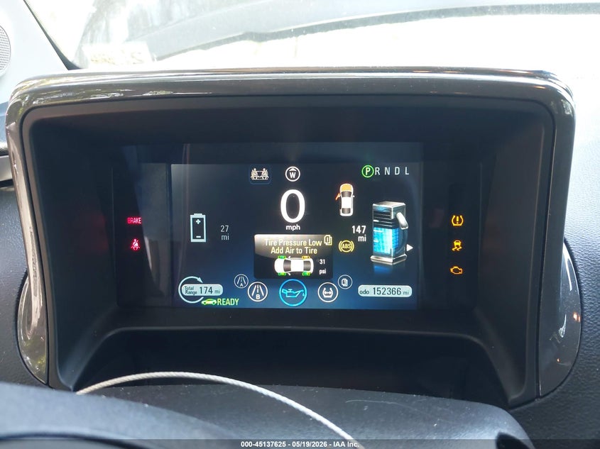 2013 Chevrolet Volt VIN: 1G1RD6E44DU102564 Lot: 45137625