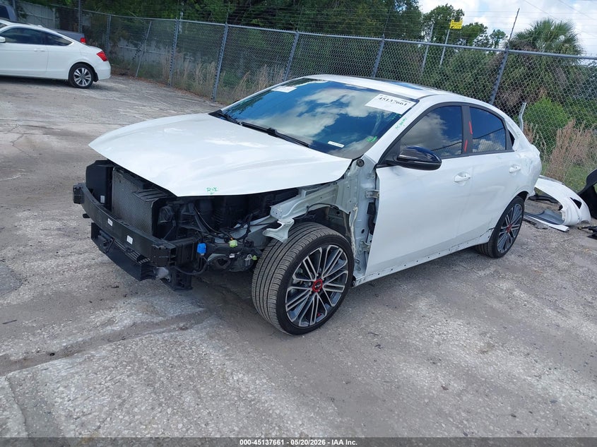 Vin: 3kpf44ac8re719225, lot: 45635290, kia forte gt 20242