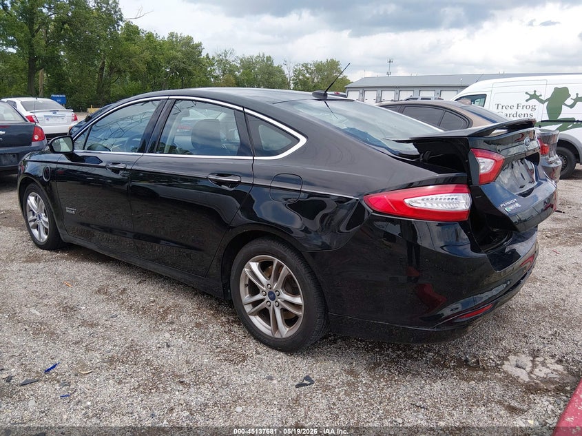 Vin: 3fa6p0su1gr212833, lot: 45635310, ford fusion energi titanium 20163
