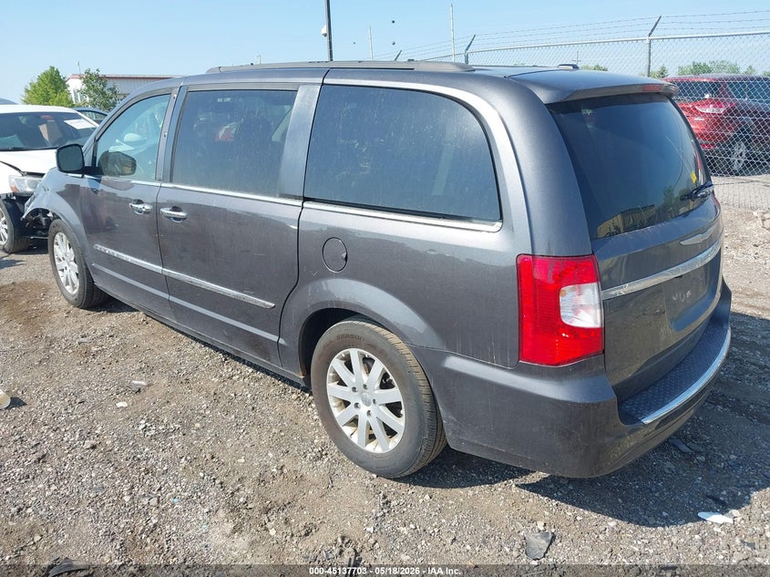 Vin: 2c4rc1bg6fr521978, lot: 45635332, chrysler town & country touring 20153