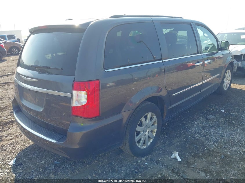 Vin: 2c4rc1bg6fr521978, lot: 45635332, chrysler town & country touring 20154