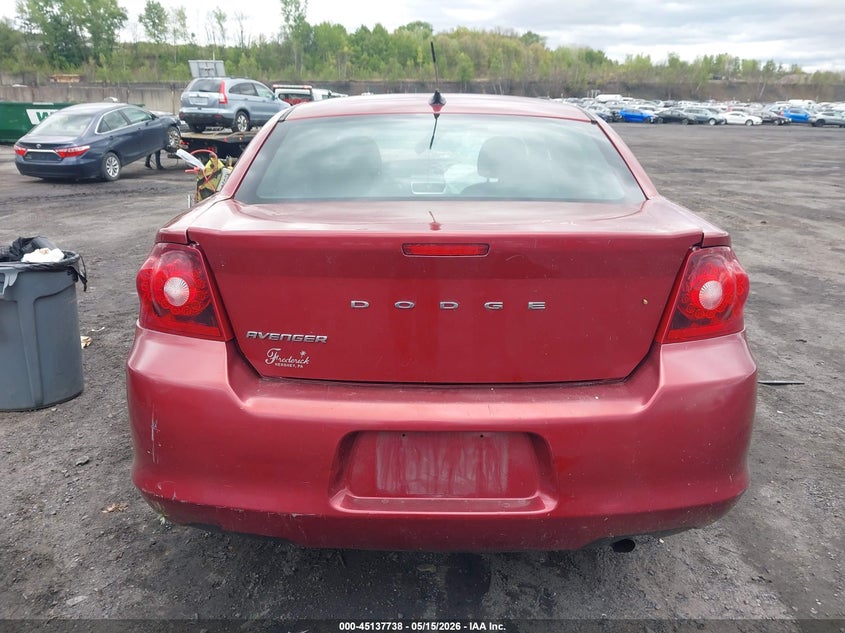 2014 Dodge Avenger Se VIN: 1C3CDZAB2EN169697 Lot: 45137738