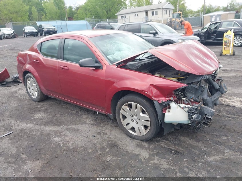 Vin: 1c3cdzab2en169697, lot: 45635367, dodge avenger se 2014 img_1
