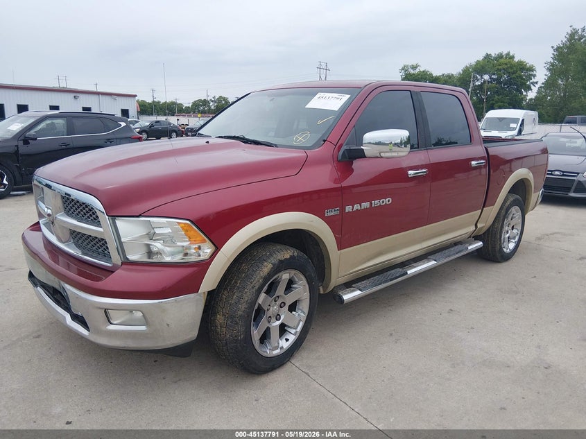 Vin: 1d7rv1ct0bs545410, lot: 45635420, ram ram 1500 laramie 20112