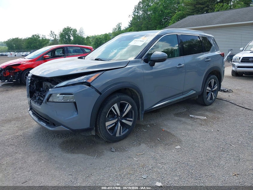 2022 Nissan Rogue Sl Intelligent Awd 5N1BT3CBXNC694440 photo 1