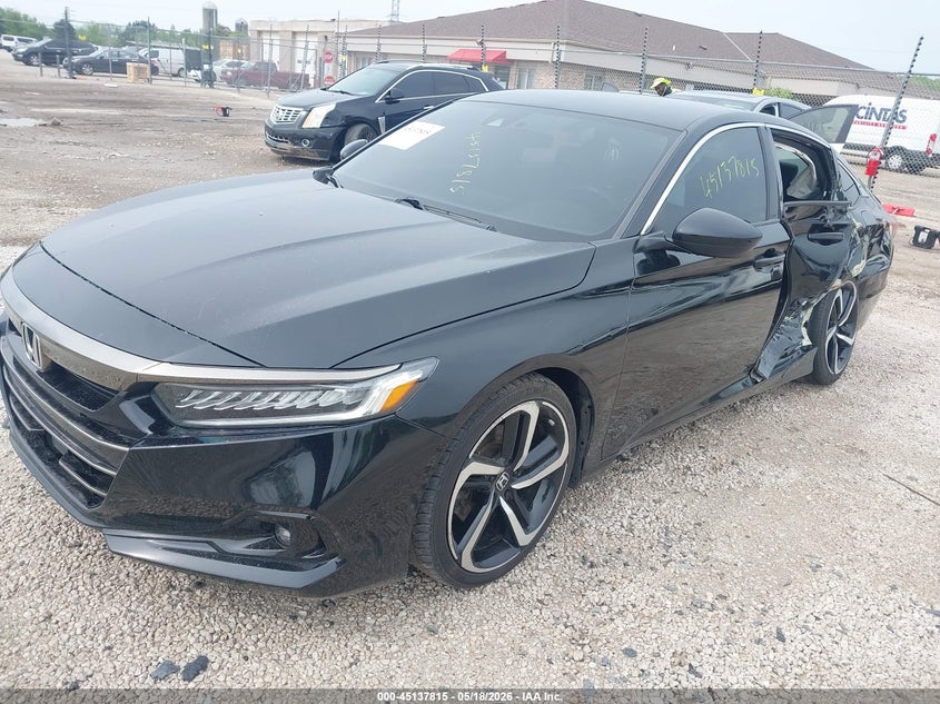 1HGCV1F31MA073112 2021 HONDA ACCORD SPORT photo 1