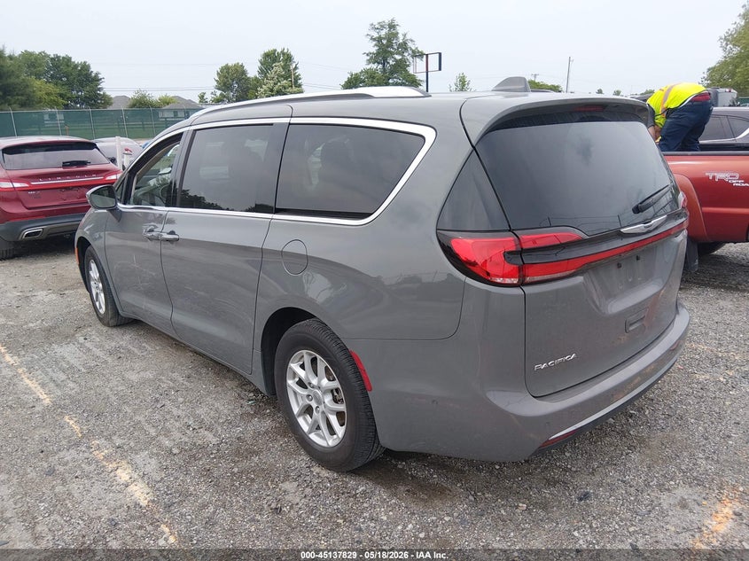 Vin: 2c4rc1bgxmr593747, lot: 45635458, chrysler pacifica touring l 20213