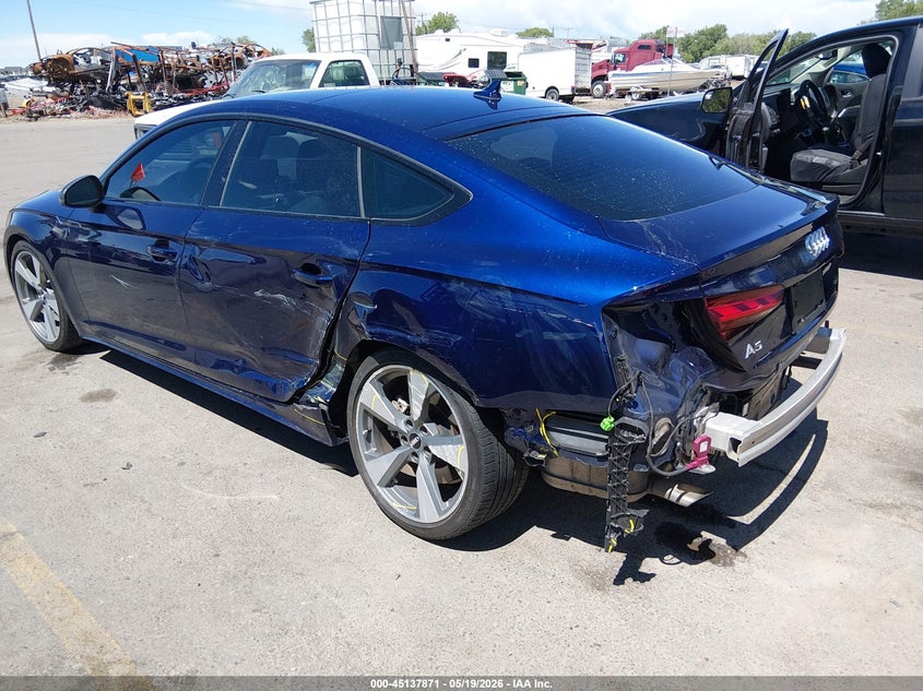 Vin: waucncf56la003449, lot: 45635500, audi a5 sportback premium plus 45 tfsi quattro s tronic 20203