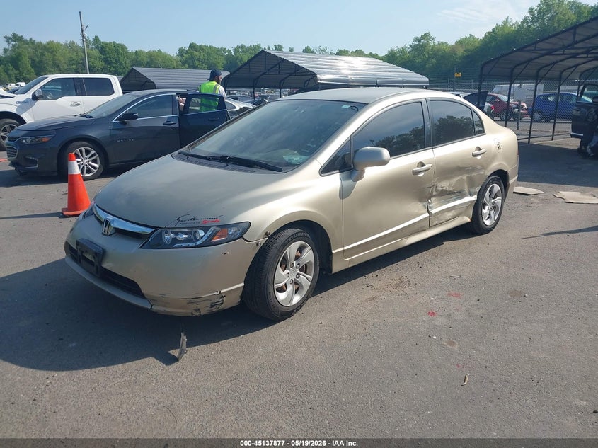 2007 Honda Civic Lx 2HGFA165X7H501744 photo 1