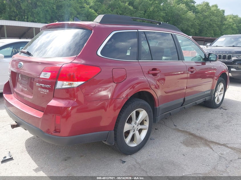Vin: 4s4brcjc0d3240738, lot: 45635549, subaru outback 2.5i limited 20134