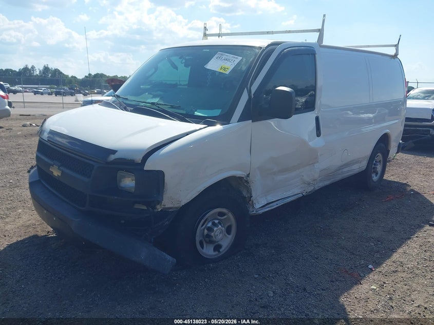 Vin: 1gcwgaff6h1351881, lot: 45635652, chevrolet express g2500 20172