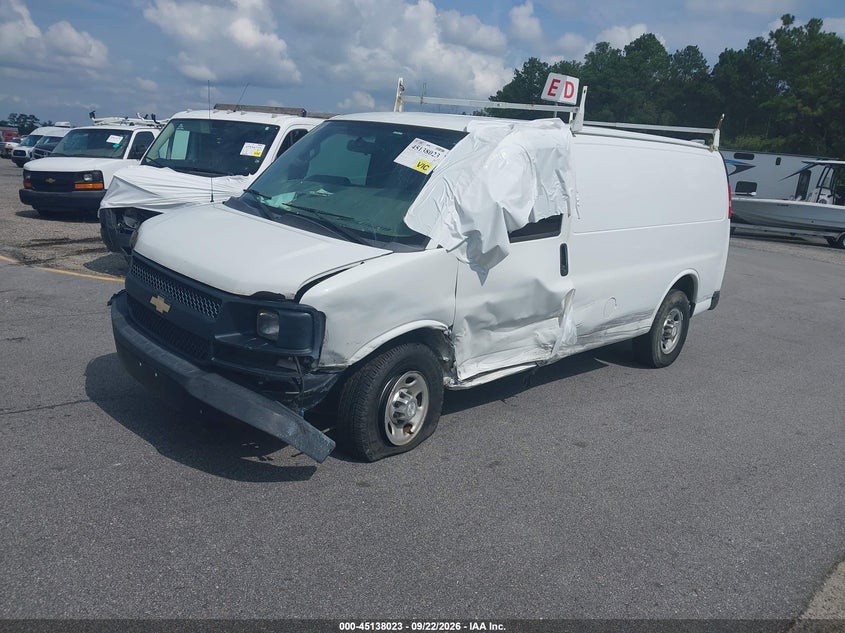 Vin: 1gcwgaff6h1351881, lot: 45635652, chevrolet express g2500 20172