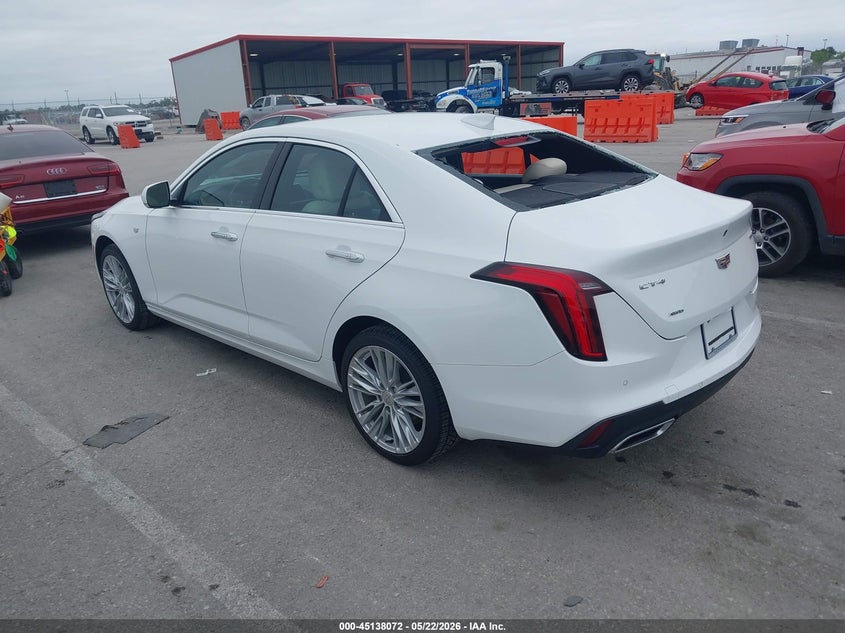 Vin: 1g6df5rkxm0111858, lot: 45635701, cadillac ct4 premium luxury 20213