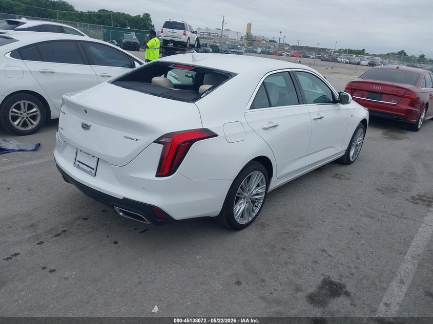 Vin: 1g6df5rkxm0111858, lot: 45635701, cadillac ct4 premium luxury 20214