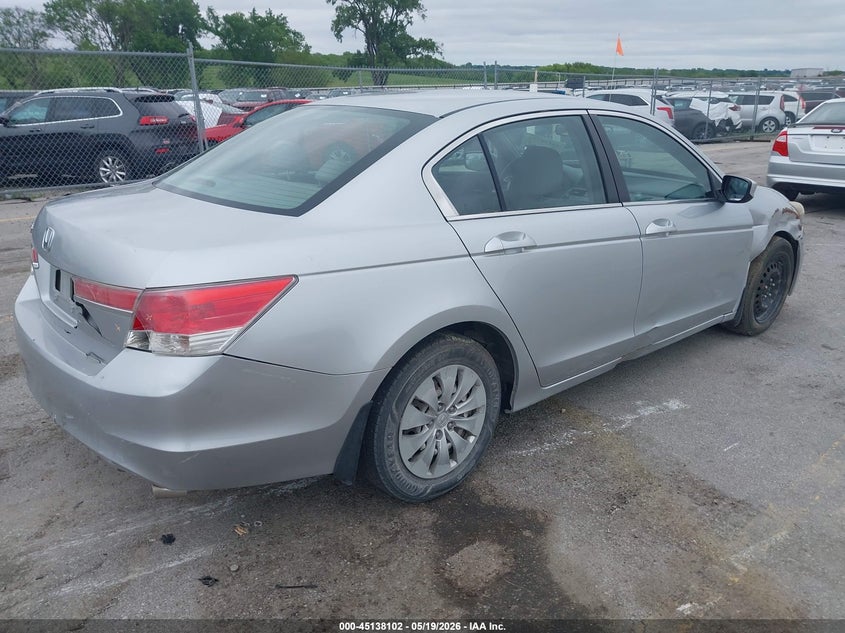 2012 Honda Accord 2.4 2.4 Lx silver Lot 111045138102 Vin 1HGCP2F35CA091787