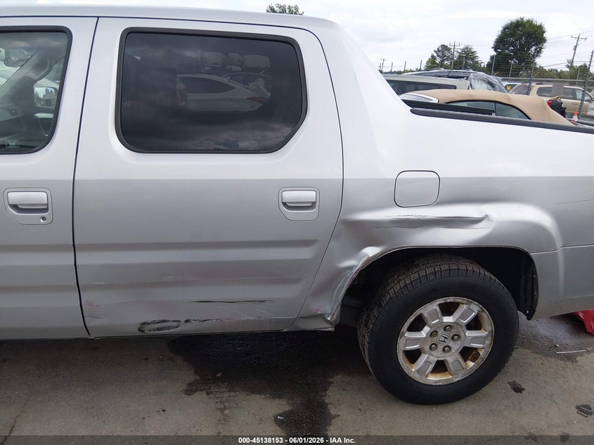 2008 Honda Ridgeline Rtl VIN: 2HJYK16548H539603 Lot: 45138153