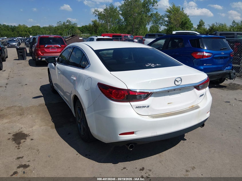 Vin: jm1gj1v50f1213913, lot: 45635874, mazda mazda6 i touring 20153