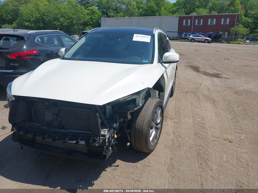 Vin: 3pcaj5bb5mf101930, lot: 45635903, infiniti qx50 luxe awd 20212