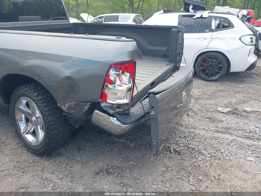2012 Ram 1500 4.7 Slt Grey Lot 111045138312 Vin 1C6RD7GP6CS139279