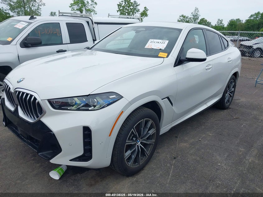 Vin: 5ux33ex00t9261876, lot: 45635954, bmw x6 xdrive40i 20262