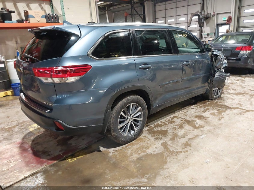 TOYOTA HIGHLANDER 2018 VIN 5TDJZRFHXJS900169
