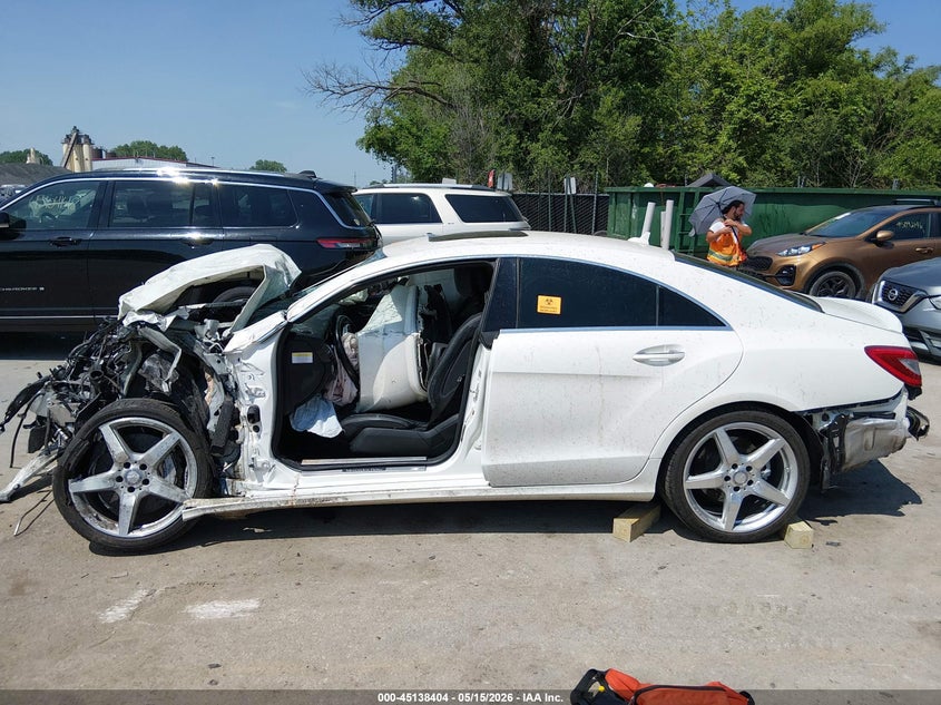 2014 Mercedes-Benz Cls 550 VIN: WDDLJ7DB9EA091484 Lot: 45138404