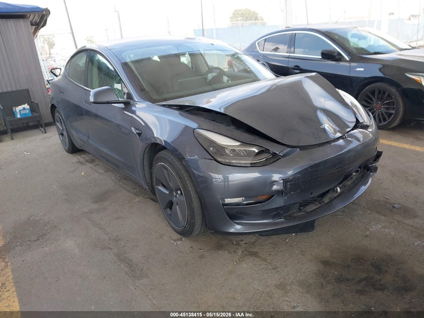 Vin: 5yj3e1eb5mf099856, lot: 45636044, tesla model 3 long range dual motor all-wheel drive 2021 img_1
