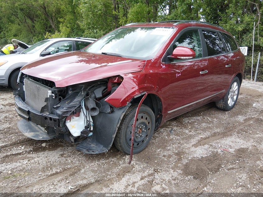 Vin: 5gakvckd5fj253041, lot: 45636065, buick enclave premium 20152