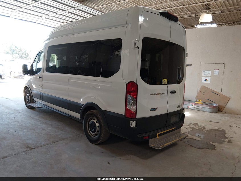 Vin: 1fbax2x82pka75941, lot: 45636169, ford transit-350 passenger van xl 20233
