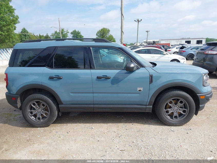 2021 Ford Bronco Sport Big Bend VIN: 3FMCR9B64MRA18673 Lot: 45138546