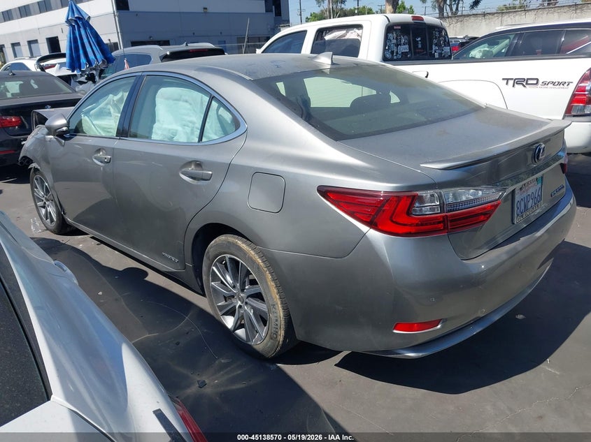 Vin: jthbw1gg7j2188973, lot: 45636199, lexus es 300h 20183