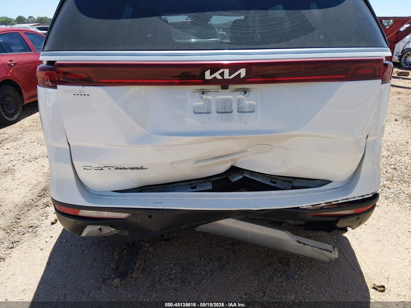 2022 Kia Carnival Mpv Lx Seat Package VIN: KNDNB4H32N6189275 Lot: 45138616