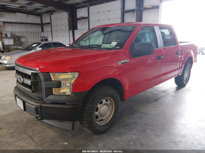 2017 Ford F-150 Xl 1FTEW1E86HKD49544 photo 1