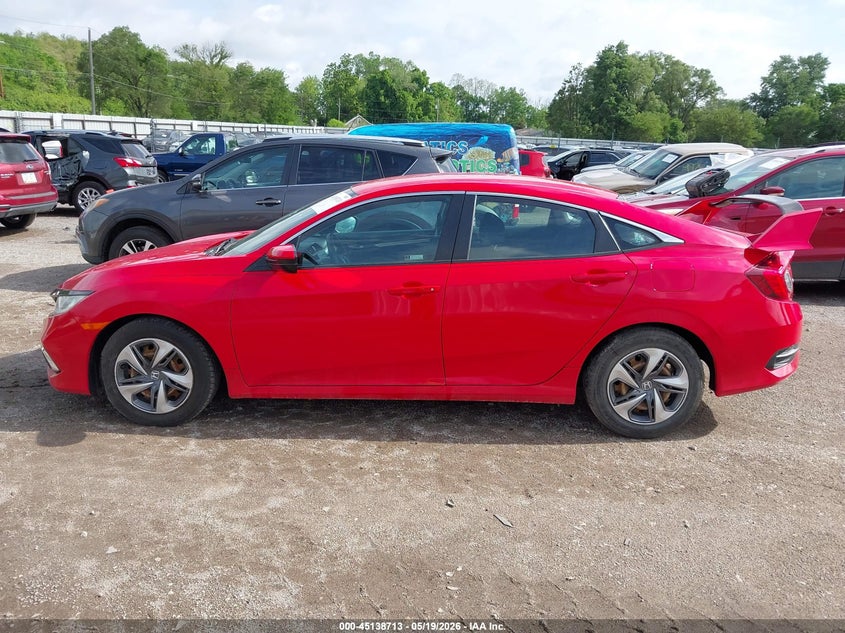 VIN 2HGFC2F61MH555678 2021 HONDA CIVIC LX