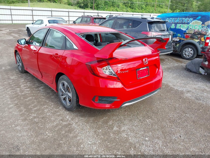 VIN 2HGFC2F61MH555678 2021 HONDA CIVIC LX