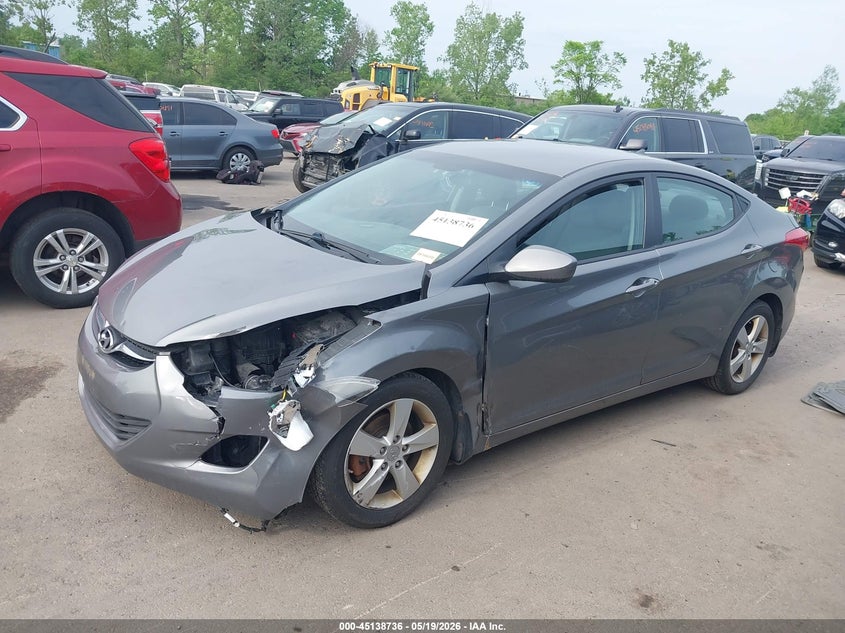 2013 Hyundai Elantra Gls 5NPDH4AE6DH395127 photo 1