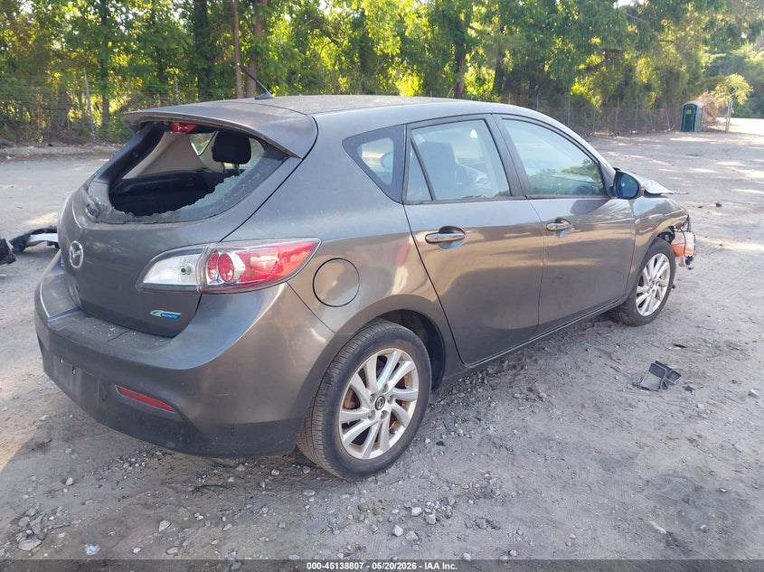Vin: jm1bl1l73d1757036, lot: 45636436, mazda mazda3 i touring 20134