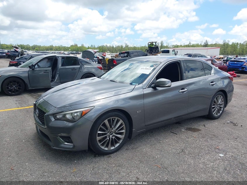 2018 INFINITI Q50 auction photo 2