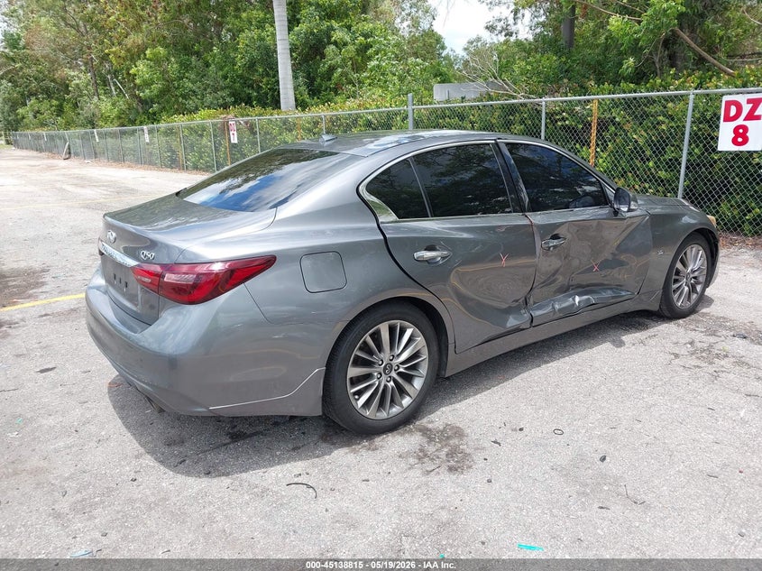 2018 INFINITI Q50 auction photo 4
