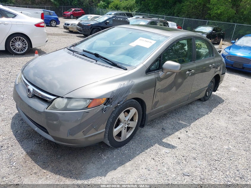2008 Honda Civic Ex-L 1HGFA16938L046713 photo 1