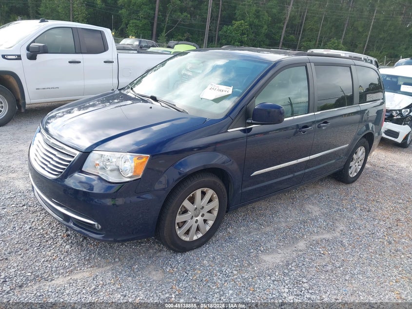 Vin: 2c4rc1bgxgr228926, lot: 45636484, chrysler town & country touring 20162