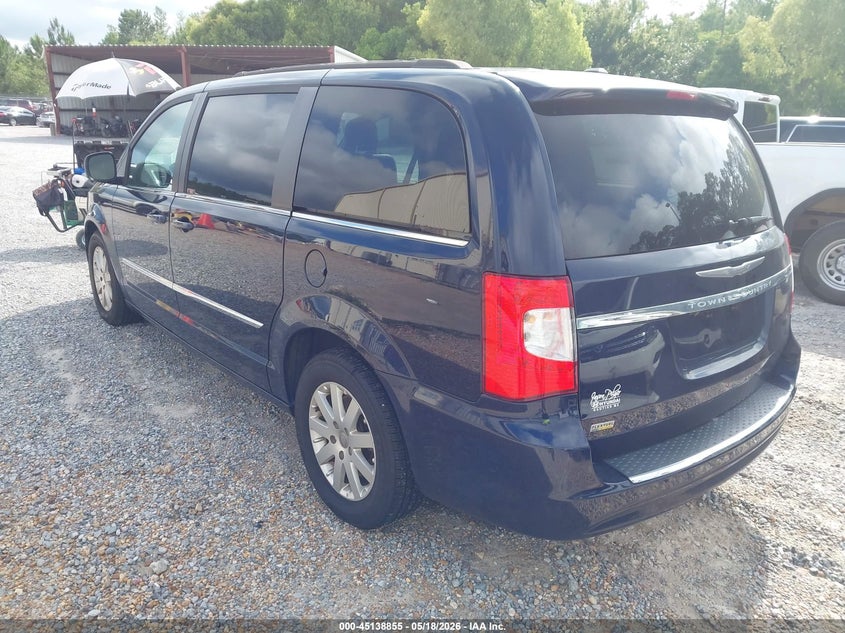 Vin: 2c4rc1bgxgr228926, lot: 45636484, chrysler town & country touring 20163